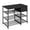 Black, variant on Cartman Sturdy Metal 3D Printer Stand with Filament Storage, Drawer & Power Outlet – Black Office Desk Platform for 3D Printers