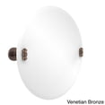 thumbnail image 2 of Miroir Inclinable Rond Sans Cadre avec Bord Biseauté - SB-90-PNI, 2 of 5