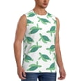 thumbnail image 2 of Balery Sea Turtle Men's Sleeveless Muscle Shirts Workout Tank Top, Moisture Wicking, Odor Protection-X-Large, 2 of 8
