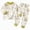 H164-Yellow, variant on TOWED22 Kids Clothes for Boys Girls 2 Piece Toddler Clothes Cotton Outfit Fall Winter Sleepwear Set 6-12 Months 12-24 Months 2t 3t 4t 5t 6t 7t 8t 9t Children,Red,3-4 Y