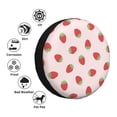 thumbnail image 4 of Balery Strawberry Cubiertas para Neumáticos - Protector Resistente para Neumáticos de Camioneta, SUV, Remolque, Camper y RV-17 inch, 4 of 6