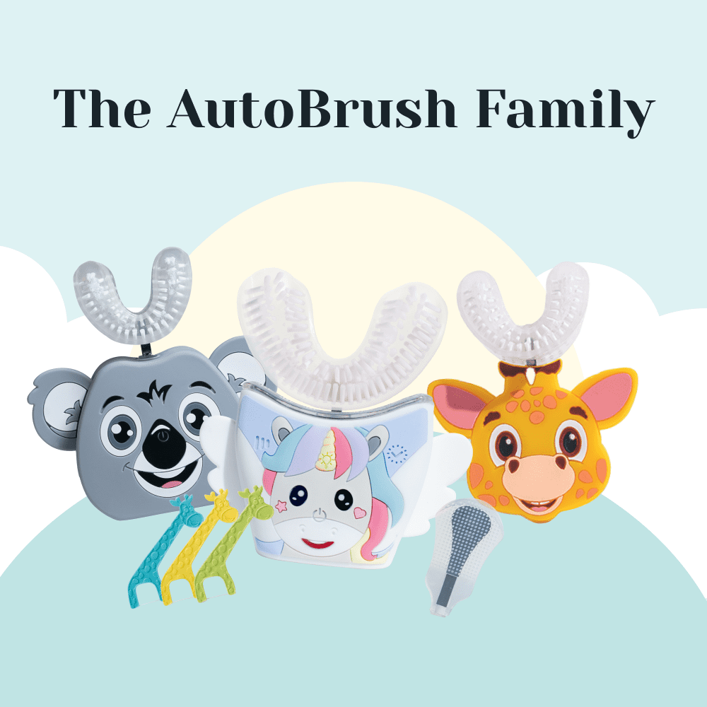 AutoBrush Kids Fluoride-Free Foaming Toothpaste Watermelon Flavor (3 Pack)