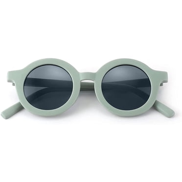 FEISEDY Cute Round Sunglasses for Kids Girls Boys Babies UV400 Protection Pecfect for Outdoor Activities or Gifts B2788