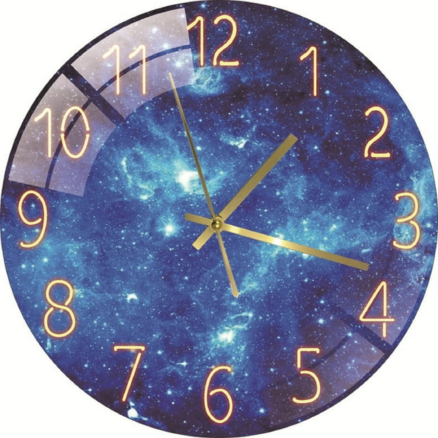 TIMIFIS Wall Clock Living Room Digital Wall Clock Acrylic Mute Creative Clock Clocks for Living Room
