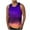 Purple Tank Tops for Men, variant on Big & Tall Tank Tops for Men S-4X Plus Size Sleeveless Crewneck T-Shirts Athletic Workout Mens Trendy Gradient Printed Pullover Tees Shirts