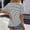 Grey, variant on Womens Oversized Striped T Shirts Short Sleeve Fashion 2026 Casual Crewneck Summer Y2K Clothes, Summer Loose Fit(Grey,M)