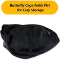 thumbnail image 6 of 30" Heavy Duty Monarch Butterfly Habitat, Outdoor Collapsible Insect Mesh Cage Terrarium Pop-up with Zipper Protection and Unzip Bottom, 6 of 7