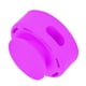 thumbnail image 4 of Funda de silicona para altavoz, funda protectora que ahorra espacio y soporte con ventosa para altavoces Dot 2, color morado, 4 of 12