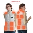 thumbnail image 3 of DQrwqpou Chaleco Calefactor Unisex Carga USB 15 Áreas Calentadas para Invierno (L), 3 of 9