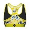 thumbnail image 2 of SpongeBob SquarePants Eyes On You PSD Sports Bra-Large, 2 of 2