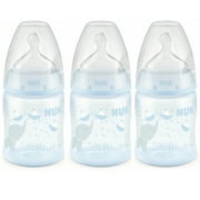 NUK Smooth Flow Anti-Colic Bottle, 5 oz, 3 Pack, 0+ Months