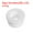 White, variant on 4Pcs Snap Rubber Grommet Hole Plug Mount Dia 11mm ID 8mm H 10mm Seal Anti-Scratch for Cable Pipe White