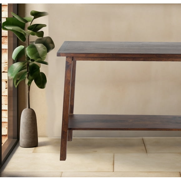 Amara Console Walnut Solid Wood