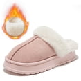 thumbnail image 1 of Plataforma en La Nube Deslizantes Pantalones Casas Esponjosas para Mujeres Pelaje Con Forro Piel Sintética Cómoda Interiores Y Exteriores, 1 of 9