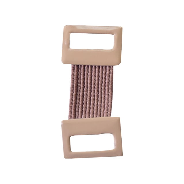 Seitruly 50 Uds Clips de vendaje hebilla de vendaje de aluminio cierre de cinta ajustable de goma elástica Ayudas para vestirse con gancho de botón