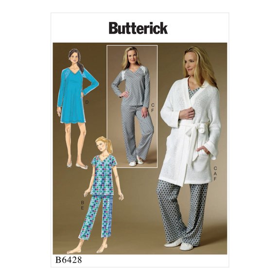 Butterick Pattern 6428 Size LRG-XXL
