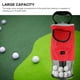 thumbnail image 3 of Golfs recogida de tubos coleccionista portátil de 2 secciones retriever mantenga hasta 70 bolas, 3 of 6