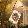 thumbnail image 2 of Fall House Yard Garden Flag 28 x 40 Inch Outside Double Pumpkin Rugby Maple Leaf Welcome Flag Farmhouse Holiday Patio Lawn House Outdoor Decorations, 2 of 6