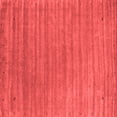 thumbnail image 1 of Ahgly Company Indoor Square Abstract Red Contemporary Area Rugs, 6' Square, 1 of 4