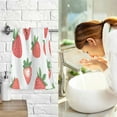 thumbnail image 7 of Yayeee 2 Pack Hand Towels for Bathroom 100% Cotton 16" x 28" Soft Absorbent Kitchen Towel, Strawberry, 7 of 7