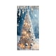 thumbnail image 2 of pstuiky Cubrepuertas navideño de 89 x 180 cm - Diseño de Papá Noel - Decoración navideña para la puerta - Decoración para fiestas y festivales, 2 of 6