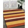 thumbnail image 3 of Ahgly Company Machine Washable Indoor Rectangle Abstract Yellow Area Rugs, 5' x 7', 3 of 7