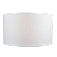 thumbnail image 3 of Fenchel Shades | 19" Top Diameter x 19" Bottom Diameter x 11 Height, (Washer/Spider Attachment) Drum Lamp Shade - (Linen White), 3 of 5