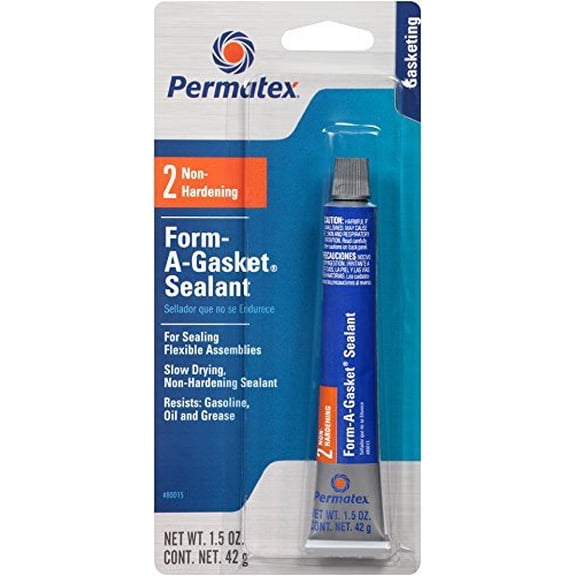 Permatex 80015 1.5 Oz Form-A-Gasket #2 Sealant