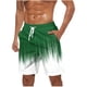 thumbnail image 1 of Pantalones Cortos Casuales para Hombre Imprimir con Bolsillos Pantalones de Playa de Cintura Elástica, Pantalones Cortos de Cintura Elástica para Hombre, 1 of 9