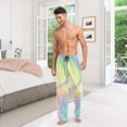 thumbnail image 7 of Bubbly Sparkly Rainbow Men's Pajama Pants, Soft and Comfortable Lounge Sleep Bottoms with Pockets, Men's Sleepwear with Custom Print, Medium, 7 of 7