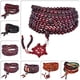 thumbnail image 3 of Actividades de regalo Cuentas 108 Cuentas de sándalo rojo de imitación Pulsera Pulsera Joyería Accesorio versátil, 3 of 6