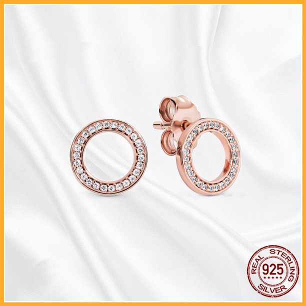 Pendientes asimétricos de Plata de Ley 925 para mujer, aretes con forma de corazón, brillantes, originales, regalo de moda
