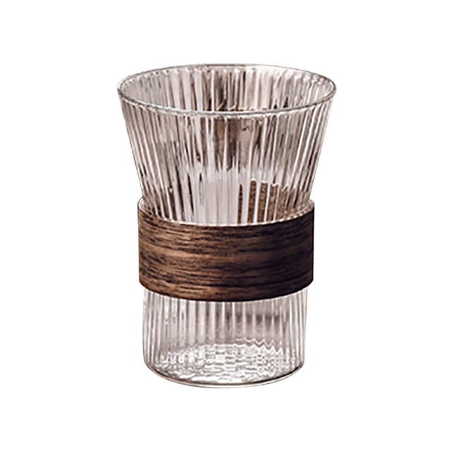 Vasos de cristal para beber, cristalería reutilizable, tazas de té transparentes, vasos de agua, taza de bebida de vidrio para bebidas mixtas, té de