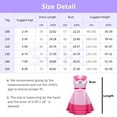 thumbnail image 3 of SUEE Princess Peach Dress for Girls Sleeveless Halloween Fancy-Dress Costume, 3 of 7