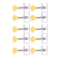 thumbnail image 2 of 10 Sets Single Hole Window Locks with Wrench Key Adjustable Vertical Horizontal Sliding Lock Kit Silver, 2 of 5