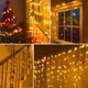 thumbnail image 5 of Luces Icicle Lights Blingstar de 15 m, 440 LED, blanco cálido, 8 modos, para exteriores, 5 of 7