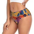 thumbnail image 2 of Fotbe Colorful Gecko Jungle Art Calzones Estampados para Mujer – Ropa Interior de Algodón, Cómoda, Suave y Elástica-Medium, 2 of 6