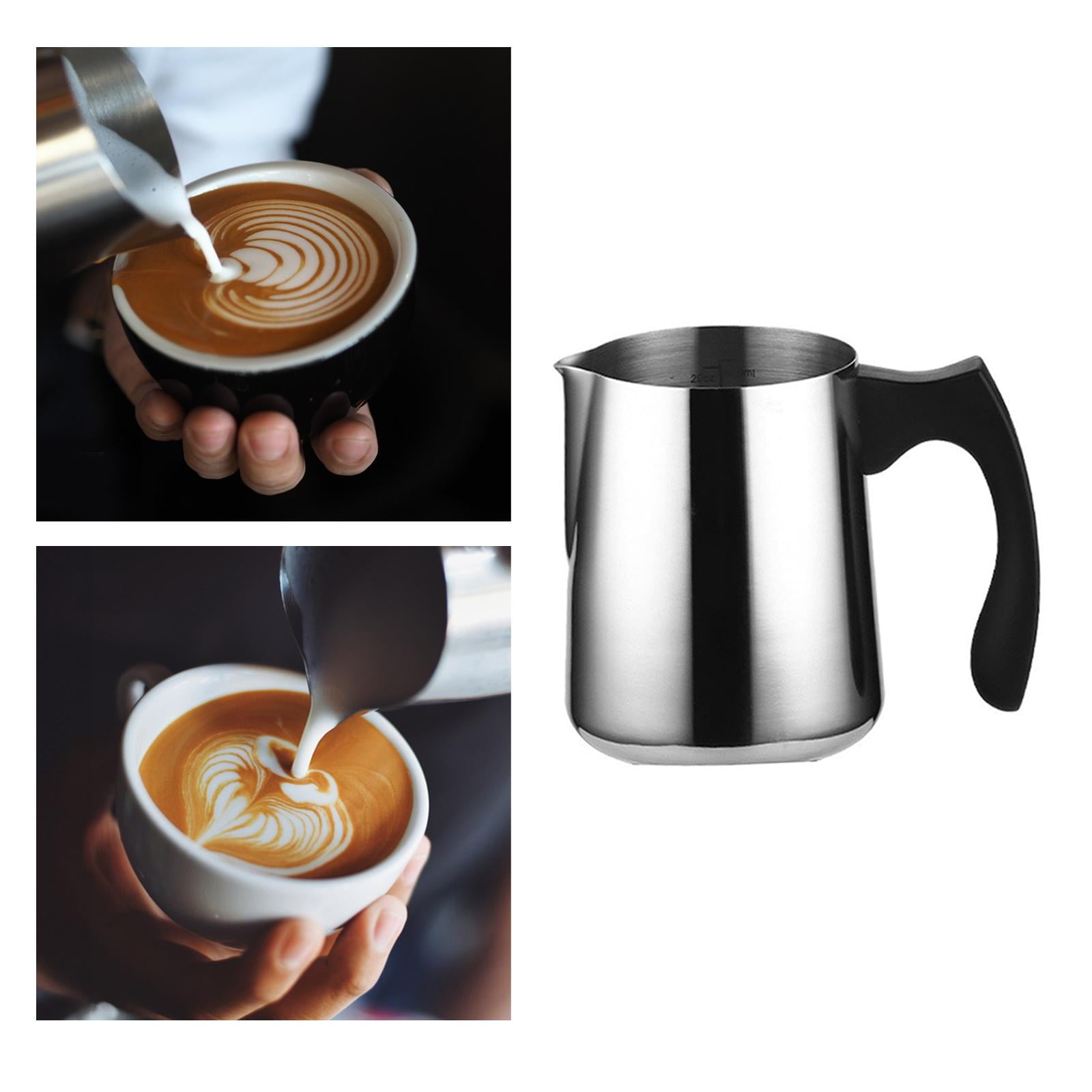 Esquirla Espresso Latte Art Cup Milk Frothing Pitcher Jug ​​milk Heating Pot Delicious Coffee Machine Latte Art Tool Hot Chocolate Matcha 1000ML