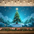 thumbnail image 5 of Festive Design Christmas Tree Snowy Scene Holiday Decoration Seasonal for Winter Celebration Home Decor Outdoor Use, 5 of 9