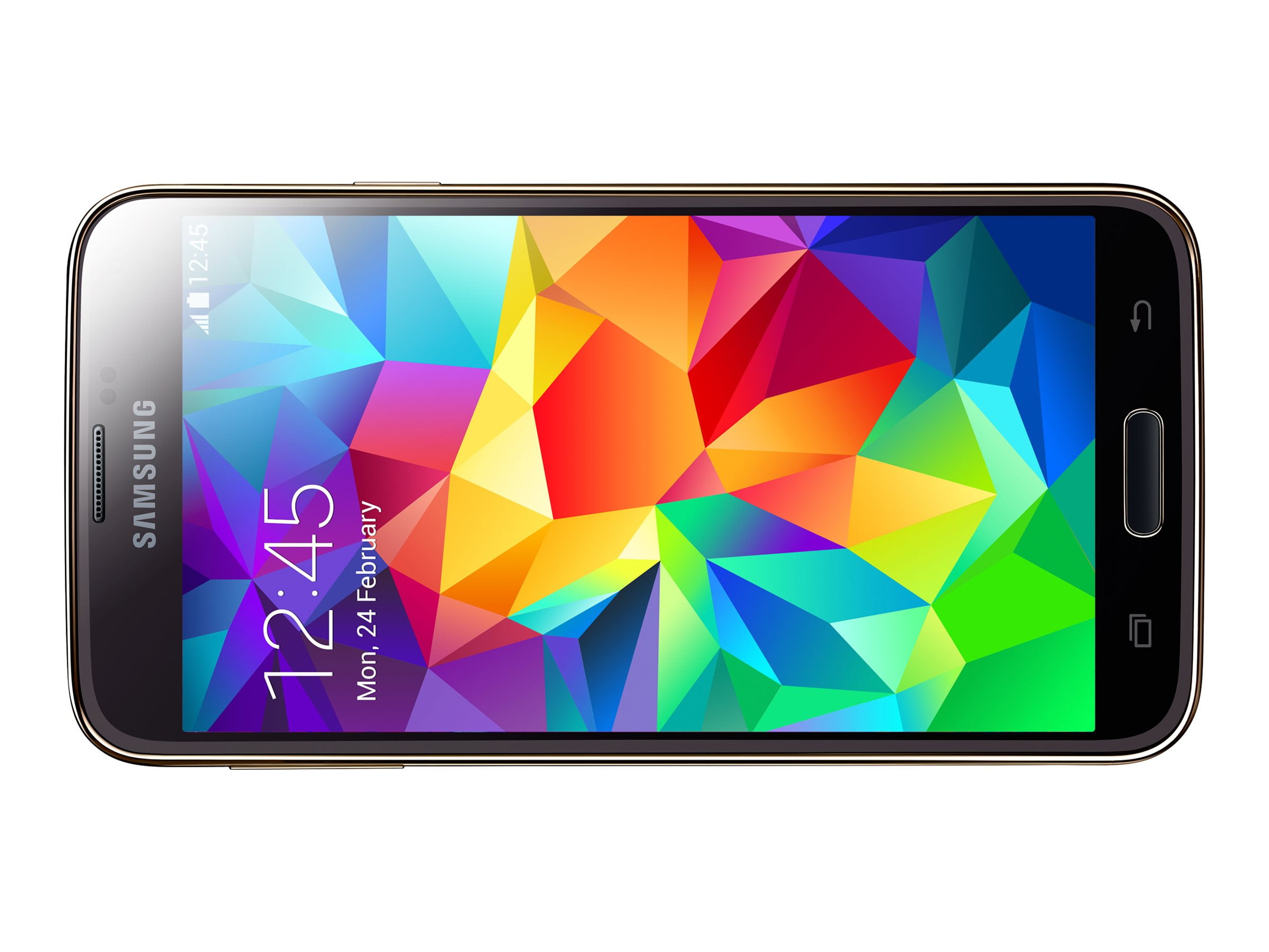 Samsung Galaxy S5 G900a 16gb Unlocked Gsm Phone W 16mp Camera Gold Certified Refurbished Walmart Com