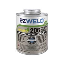 Ez Weld Pipe Cement,32 fl oz,Gray EZ30604N