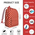 thumbnail image 3 of Dogs and Hearts Pattern Travel Backpack – Lightweight Oxford Backpack with Comfortable Carrying and Anti-theft Features Perfect for Outdoor Activities and Campus Commuting, 3 of 4