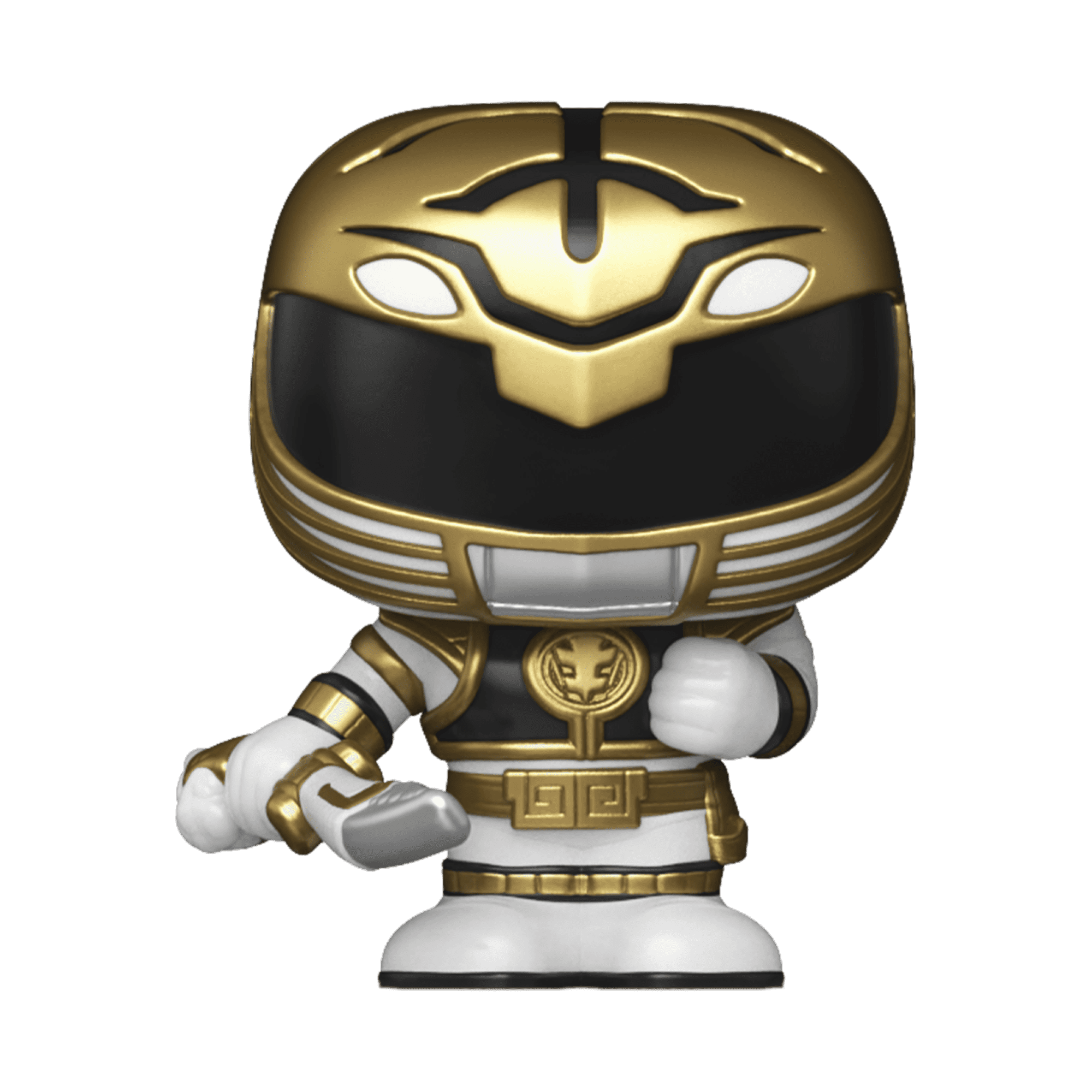 Funko Bitty POP Bots: Power Rangers - Tigerzord with White Ranger Collectible Vinyl Mini Figure