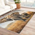 thumbnail image 1 of Washable Rugs 3x5 Elephant Rug & Home Decor - Front Door Mat Indoor Entrance, African Animal Rugs for Entryway, Non Slip Soft Low Pile Small Area Rug, Wildlife Carpet & Room Decorations Y-&145, 1 of 7