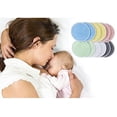 thumbnail image 3 of 12Pack Resuable Nursing Pads for Breastfeeding, 3-Layers Organic Bamboo Nursing Pads 4.7'', 3 of 7