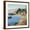 Brown Frame, variant on Art.com La Jolla Shore Giclee Print by Tim O'toole, 16" x 16"