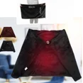 thumbnail image 3 of Riwcyla USB Heated Shawl Electric Heating Blanket Winter Plush Heating Warm Shawl for Car Office Home , great for winter sports, skiing, snowboarding, cold weather commuting, hiking & outdoor work, 3 of 6