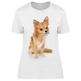 thumbnail image 1 of Red Chihuahua Sitting T-Shirt Women -Image by Shutterstock, Female x-Large, 1 of 2