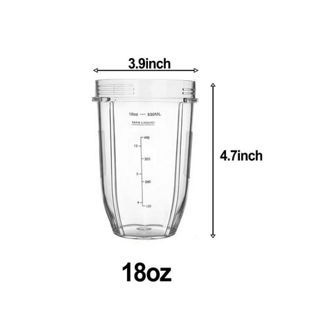 

for Nutri Replace Large Cup Mug 600/900W Spare Cup 18Oz/24Oz/32Oz