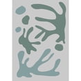 thumbnail image 3 of 1x Studio II 11x14 Black Modern Framed Museum Art Print Titled - Seaweed Teal No 1, 3 of 5